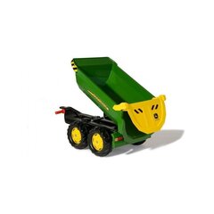 Vaikiško traktoriaus Rolly Toys puspriekabė John Deere цена и информация | Игрушки для мальчиков | pigu.lt