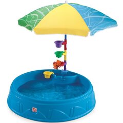 Vaikiškas baseinas su skėčiu 2in1 Step2, mėlynas, 93x93x20cm, 2m+ kaina ir informacija | Vandens, smėlio ir paplūdimio žaislai | pigu.lt