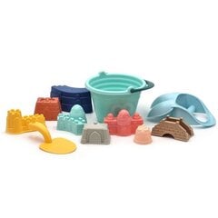Smėlio žaislų rinkinys kibire Woopie, 11 el. kaina ir informacija | Vandens, smėlio ir paplūdimio žaislai | pigu.lt