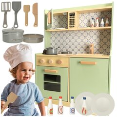Moderni medinė virtuvėlė Kontext kaina ir informacija | Žaislai mergaitėms | pigu.lt