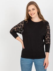 Блузка rv-bz-8919.32, черная цена и информация | Женские блузки, рубашки | pigu.lt