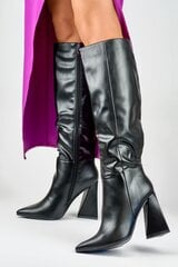 Ilgaauliai batai moterims Primo LKK185061.2683, juodi kaina ir informacija | Aulinukai, ilgaauliai batai moterims | pigu.lt
