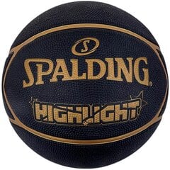 Krepšinio kamuolys Spalding Highlight 84355Z, 7 dydis kaina ir informacija | Krepšinio kamuoliai | pigu.lt