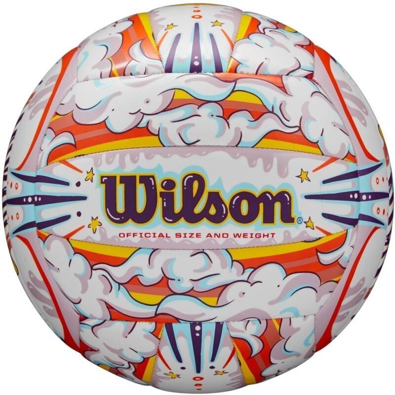 Tinklinio kamuolys Wilson Graffiti Peace Ball, 5 dydis, įvairių spalvų цена и информация | Tinklinio kamuoliai | pigu.lt