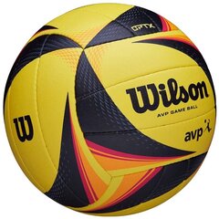 Tinklinio kamuolys Wilson OPTX AVP, 5 dydis, geltonas kaina ir informacija | Wilson Tinklinis | pigu.lt