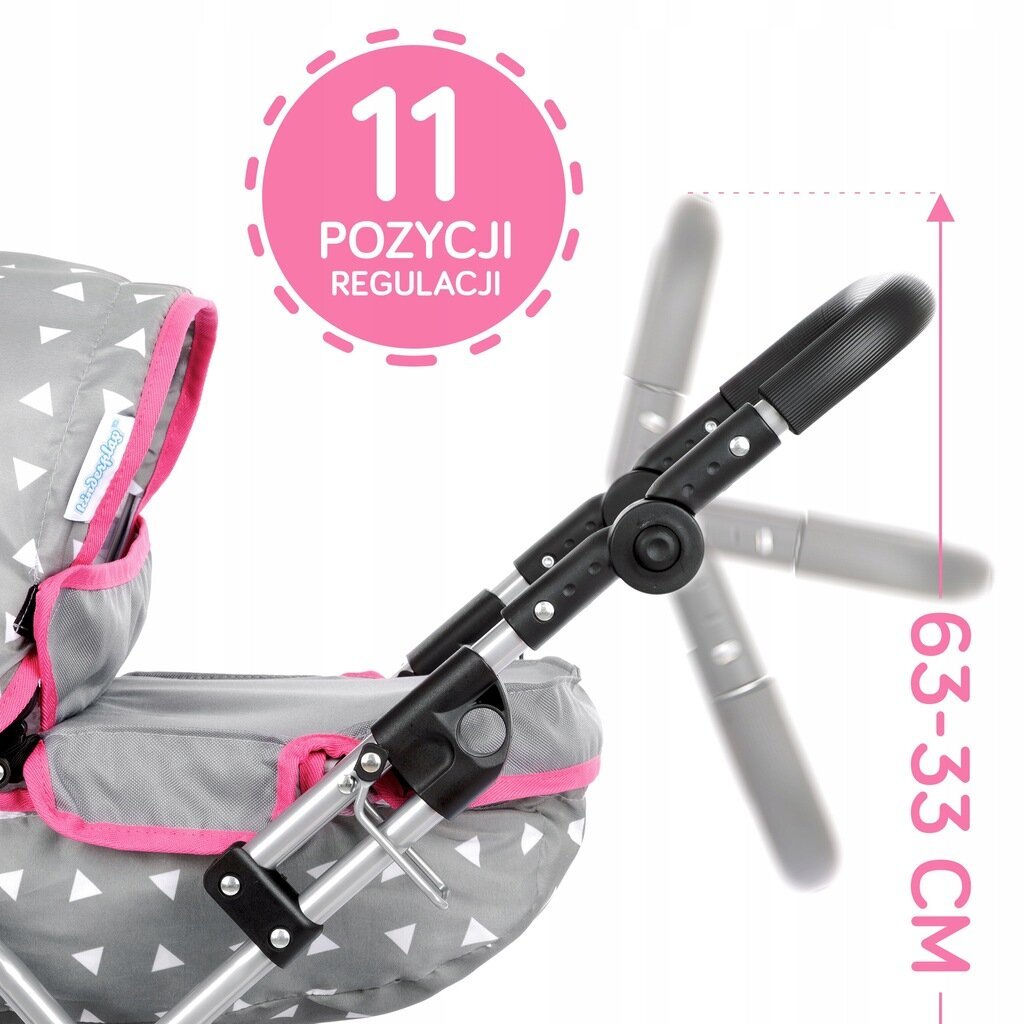 Lėlės vežimėlis Kinderplay Model S цена и информация | Žaislai mergaitėms | pigu.lt
