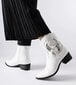 Kaubojiški batai moterims Henriette Gemre GRM25315, balti kaina ir informacija | Aulinukai, ilgaauliai batai moterims | pigu.lt
