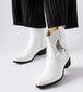 Kaubojiški batai moterims Henriette Gemre GRM25315, balti цена и информация | Aulinukai, ilgaauliai batai moterims | pigu.lt