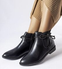 Aulinukai moterims Gemre GRM25343, juodi kaina ir informacija | Aulinukai, ilgaauliai batai moterims | pigu.lt