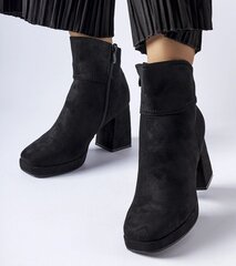 Aulinukai moterims Itaf Gemre GRM25278, juodi kaina ir informacija | Aulinukai, ilgaauliai batai moterims | pigu.lt