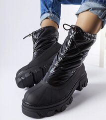 Žieminiai batai moterims Gemre GRM25286.2681, juodi kaina ir informacija | Aulinukai, ilgaauliai batai moterims | pigu.lt