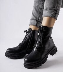 Aulinukai moterims Gemre GRM253332681, juodi kaina ir informacija | Aulinukai, ilgaauliai batai moterims | pigu.lt