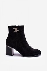 Aulinukai moterims Step In Style LKK185648.2683, juodi цена и информация | Женские сапоги | pigu.lt