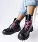 Žygio batai moterims Oberto GRM25292.2681, juodi kaina ir informacija | Aulinukai, ilgaauliai batai moterims | pigu.lt