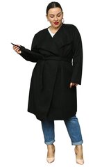 Paltas moterims Karko LKK172432.4791, juodas цена и информация | Женские пальто | pigu.lt