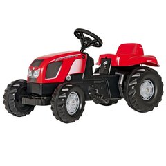 Pedalinis traktorius vaikams Rolly Toys Zetor, raudonas kaina ir informacija | Žaislai berniukams | pigu.lt