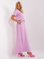 Женское светло-фиолетовое приталенное платье 2016103404377 цена и информация | Платья | pigu.lt
