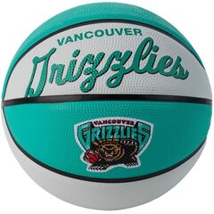 Krepšinio kamuolys Wilson Team Retro Memphis Grizzlies mini, 3 dydis цена и информация | Баскетбольные мячи | pigu.lt