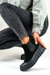 Aulinukai moterims Primo LKK186457.2683, juodi kaina ir informacija | Aulinukai, ilgaauliai batai moterims | pigu.lt