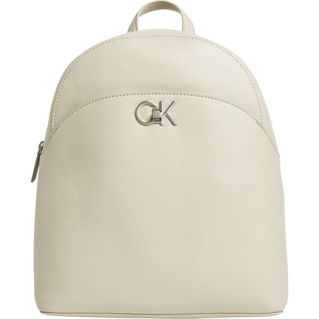 Moteriška kuprinė Calvin Klein Re-lo, balta kaina ir informacija | Kuprinės ir krepšiai | pigu.lt
