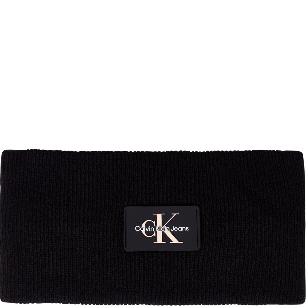 CALVIN KLEIN JEANS moteriška juoda kepurė Monologo headband cap цена и информация | Kepurės moterims | pigu.lt