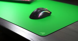 Glorious PC Gaming Race Green Screen Mousepad, XXL kaina ir informacija | Pelės | pigu.lt