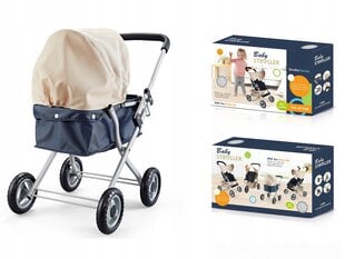 Lėlės vežimėlis Super-Toys 3in1 kaina ir informacija | Žaislai mergaitėms | pigu.lt