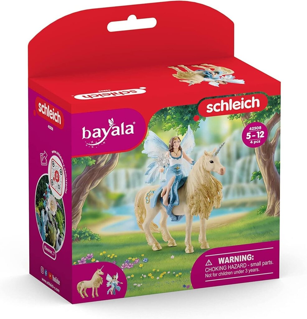 Žaislinė figūra princesė ant vienaragio Schleich Eyelas Ride цена и информация | Žaislai mergaitėms | pigu.lt