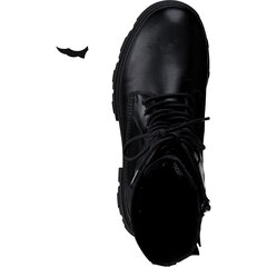 Auliniai batai moterims Marco Tozzi Drusa, juodi kaina ir informacija | Aulinukai, ilgaauliai batai moterims | pigu.lt