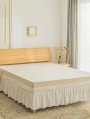 Юбка для кровати, 138 см x 190 см цена и информация | Покрывала, пледы | pigu.lt