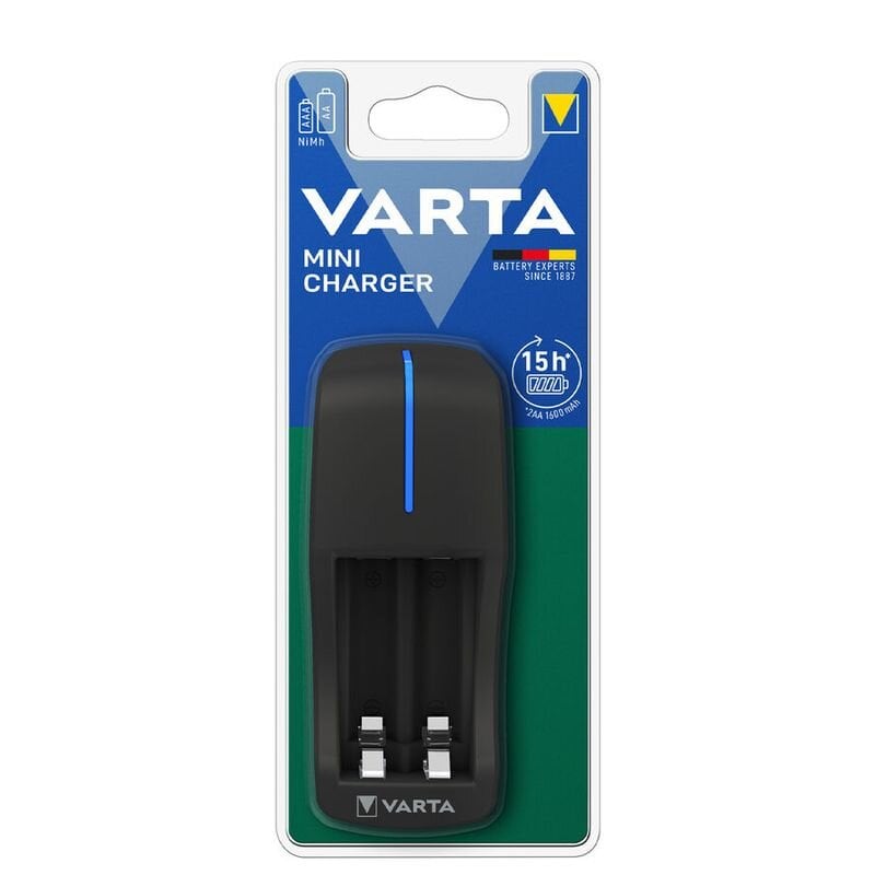 Įkroviklis VARTA Mini Charger 57646 kaina ir informacija | Elementų krovikliai | pigu.lt