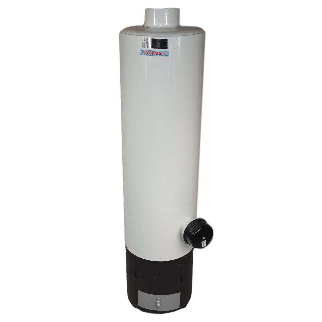 Kombinuotas malkinis - elektrinis vandens šildytuvas, 2 kW, su slėgiu, su vožtuvu, 80 l Tusima-T, baltas kaina ir informacija | Vandens šildytuvai | pigu.lt