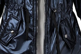 Куртка для девочки, темно-синяя цена и информация | Куртки, пальто для девочек | pigu.lt