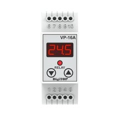 Įtampos relė DigiTOP VP-16A kaina ir informacija | Elektros jungikliai, rozetės | pigu.lt