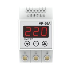 Įtampos relė DigiTOP VP-50A kaina ir informacija | Elektros jungikliai, rozetės | pigu.lt