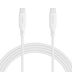 USB-C to USB-C Cable Ricomm RLS304CCW 1.2m цена и информация | Кабели для телефонов | pigu.lt