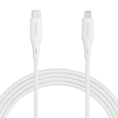 USB-C to Lightning Cable Ricomm RLS004CLW 1.2m цена и информация | Кабели для телефонов | pigu.lt