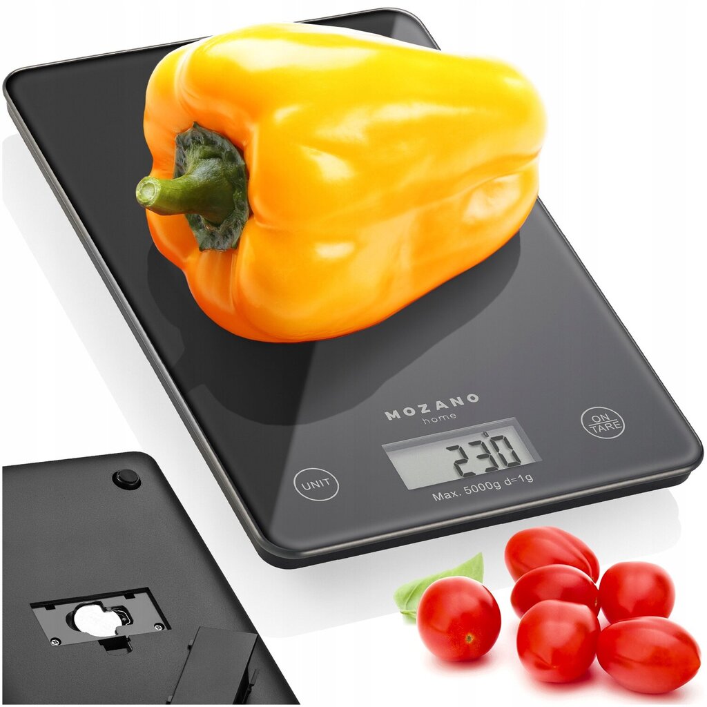 Mozano Electronic Kitchen Scale kaina ir informacija | Svarstyklės (virtuvinės) | pigu.lt