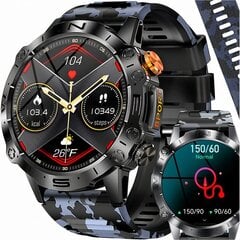Vess K59 Black kaina ir informacija | Išmanieji laikrodžiai (smartwatch) | pigu.lt
