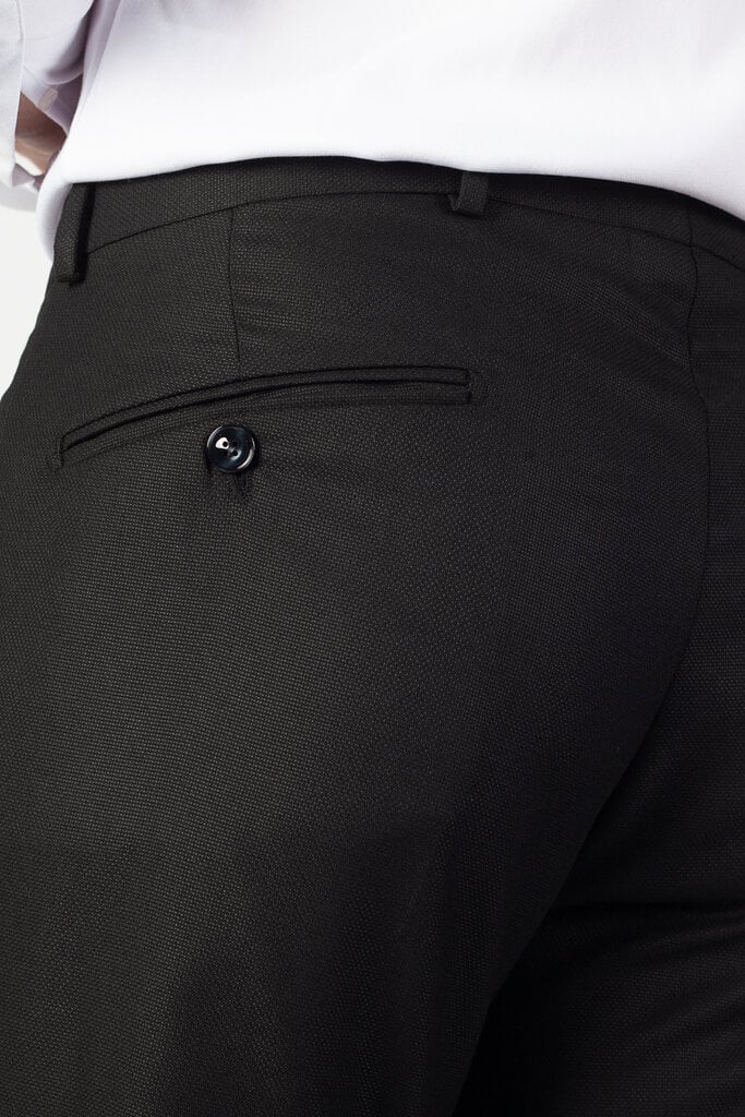 Kelnės vyrams Frappoli 6141S, juodos kaina ir informacija | Vyriškos kelnės | pigu.lt