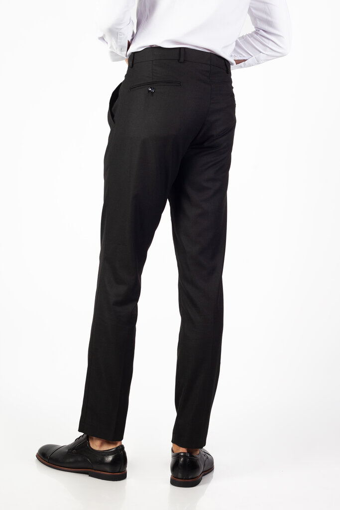 Kelnės vyrams Frappoli 6141S, juodos kaina ir informacija | Vyriškos kelnės | pigu.lt