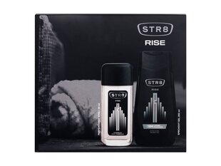 Kosmetikos rinkinys STR8 Rise vyrams: parfumuotas dezodorantas, 75 ml + dušo želė, 250 ml цена и информация | Масла, гели для душа | pigu.lt
