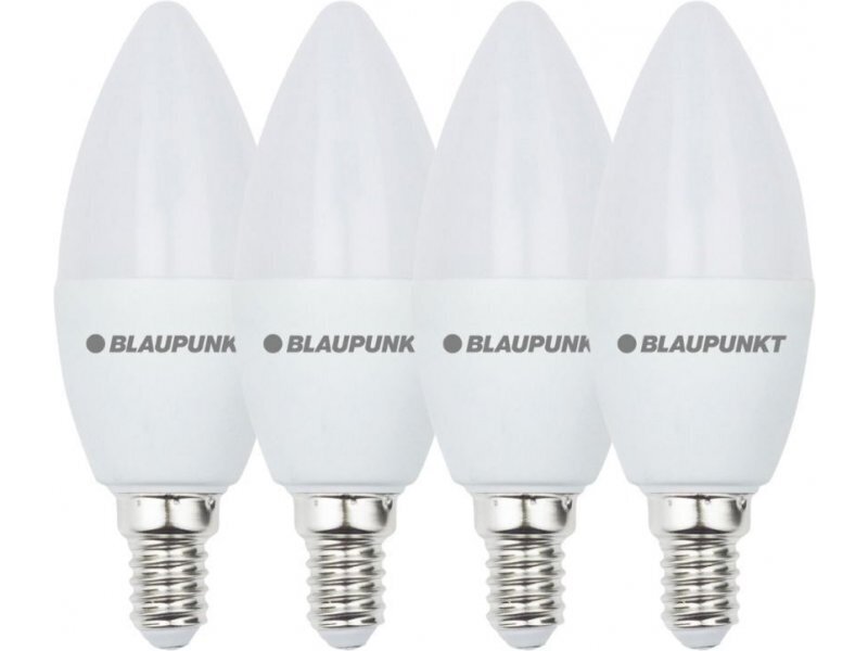 Blaupunkt LED lemputės E14 6,8W 4pcs, naturali balta цена и информация | Elektros lemputės | pigu.lt