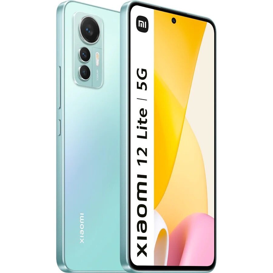 Xiaomi 12 Lite 5G 8/256GB Lite Green kaina ir informacija | Mobilieji telefonai | pigu.lt