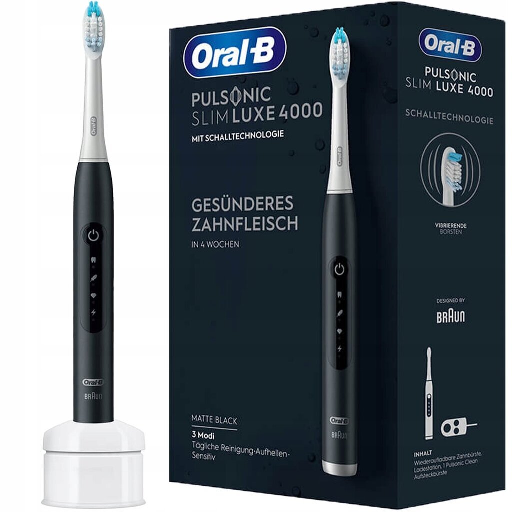 Oral-B 4000 kaina ir informacija | Elektriniai dantų šepetėliai | pigu.lt