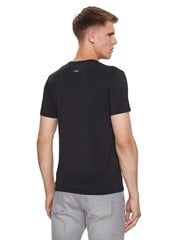 Guess marškinėliai vyrams 81568, juodi цена и информация | Мужские футболки | pigu.lt