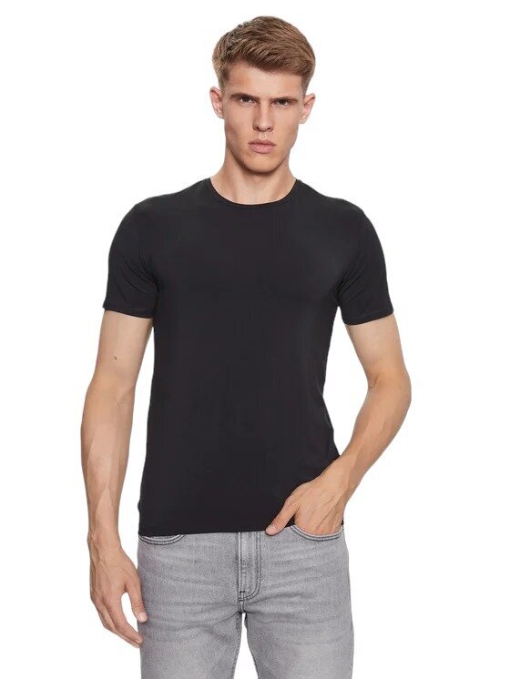 Guess marškinėliai vyrams 81568, juodi цена и информация | Vyriški marškinėliai | pigu.lt