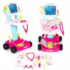 Žaislinis daktaro vežimėlio rinkinys Multistore цена и информация | Игрушки для девочек | pigu.lt