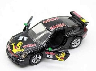 Metalinis lenktynių automobilis Siku, juodas kaina ir informacija | Žaislai berniukams | pigu.lt