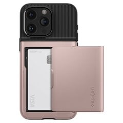 Spigen Slim Armor CS case for iPhone 15 Pro - pink цена и информация | Чехлы для телефонов | pigu.lt